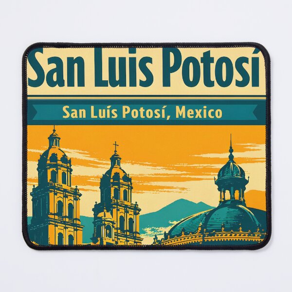 Item preview, San Luis Potosi, Mexico Vintage Travel Tourism Art designed and sold by TravelersGems.