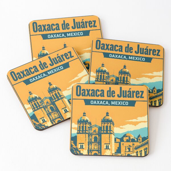 Item preview, Oaxaca de Juarez, Mexico Vintage Travel Tourism Art designed and sold by TravelersGems.