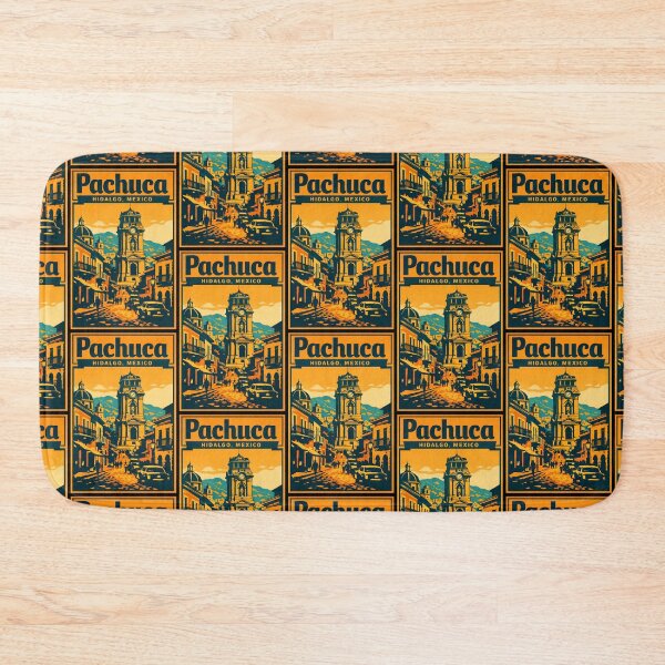 Item preview, Pachuca Hidalgo, Mexico Vintage Travel Tourism Art designed and sold by TravelersGems.