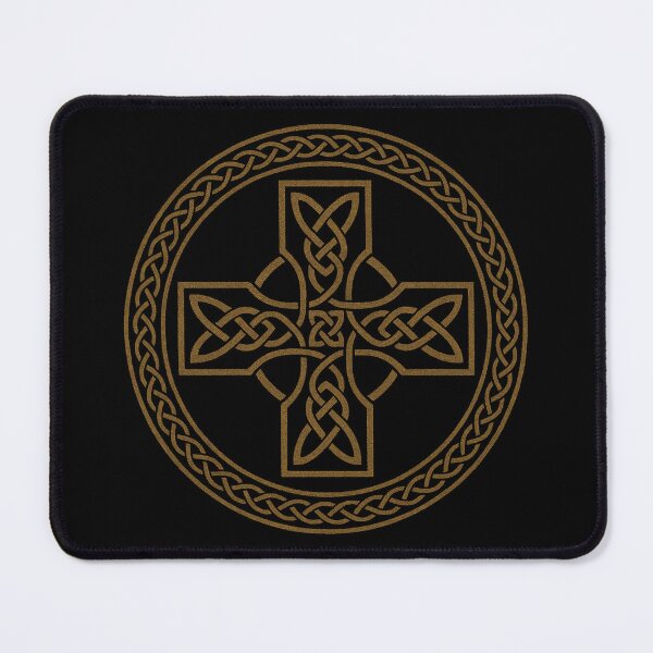 Item preview, Celtic Knot Cross – Sacred Golden Symbol | Ancient Celtic Art by Oblivion Rise designed and sold by OblivionRise.