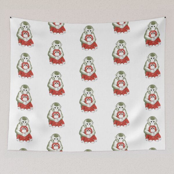 Item preview, PUNCH Monkey Family Protection Embrace designed and sold by zzz888.