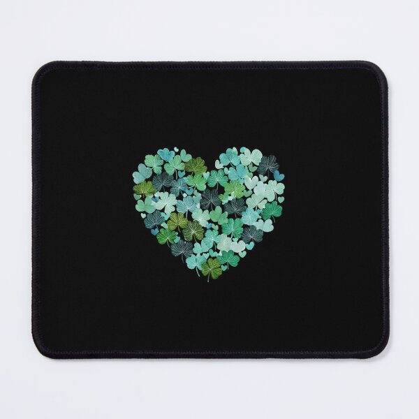 Item preview, Lucky shamrock heart designed and sold by MendaciousMina.