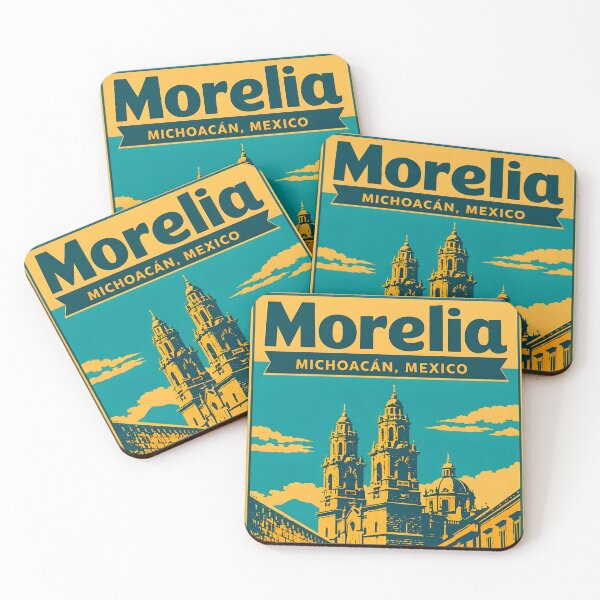 Item preview, Morelia Michoacan, Mexico Vintage Travel Tourism Art designed and sold by TravelersGems.