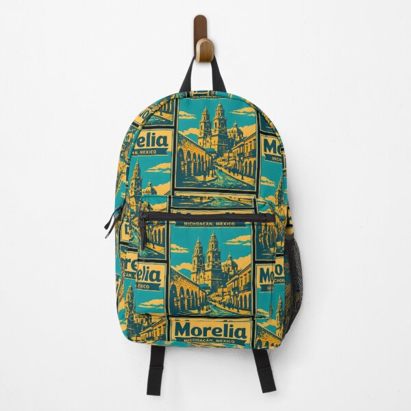 Item preview, Morelia Michoacan, Mexico Vintage Travel Tourism Art designed and sold by TravelersGems.