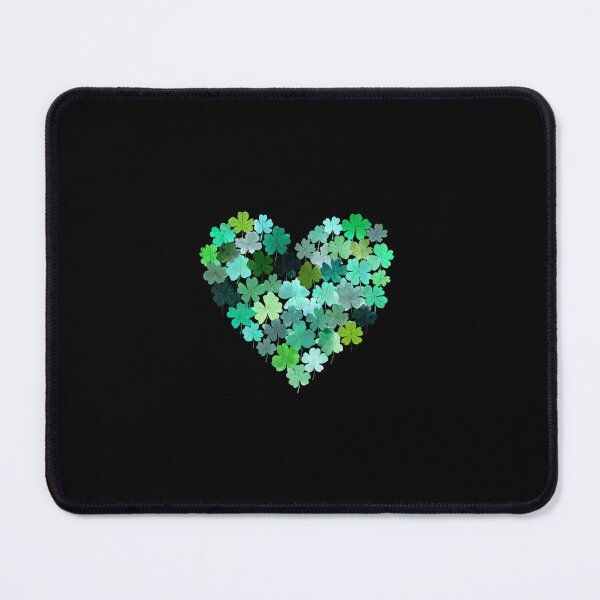 Item preview, Lucky shamrock heart designed and sold by MendaciousMina.