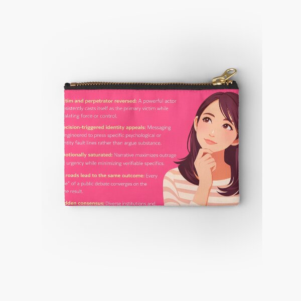 Item preview, How To Identify a Psyop (Pink) designed and sold by Bob's Art Shoppe.