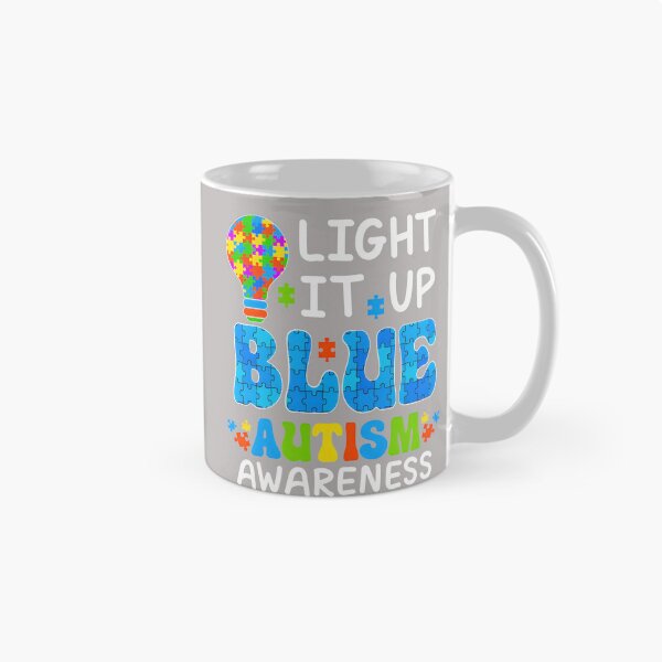 Item preview, Light It Up Blue Rainbow Autism Awareness Men Women Kids designed and sold by mjohnson9.