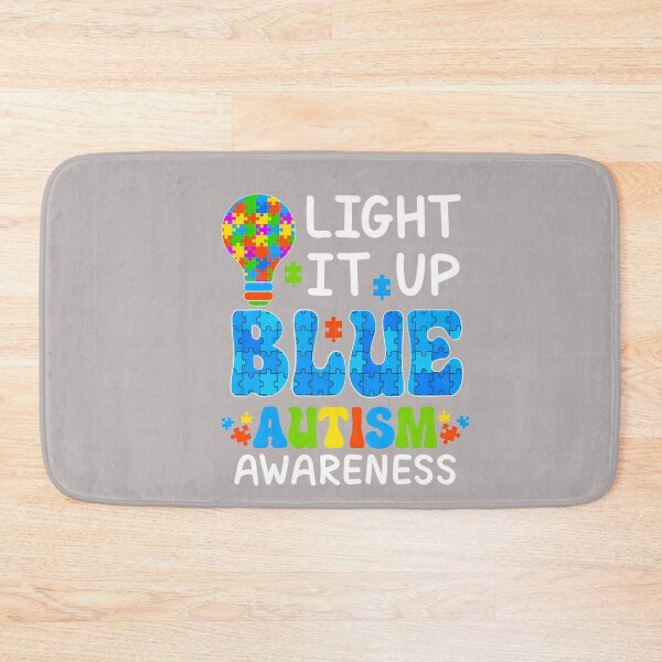 Item preview, Light It Up Blue Rainbow Autism Awareness Men Women Kids designed and sold by mjohnson9.