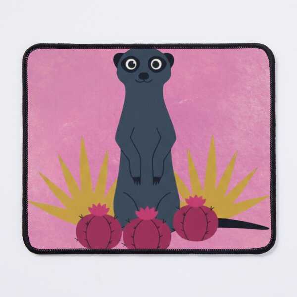 Item preview, Minimal Cute Otter with Desert Cactus designed and sold by 0606PM.