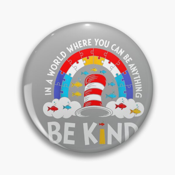 Item preview, Autism Awareness Be Kind for Teacher Why Fit in Doctor Cat Hat Cool designed and sold by KathieFaugh.