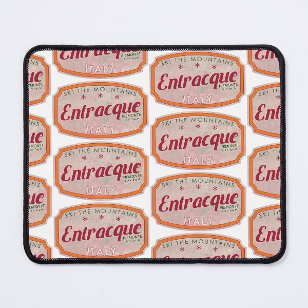 Item preview, Entracque, Italy, Piemonte, Ski, textured skiing badge designed and sold by Wanderful-roads.