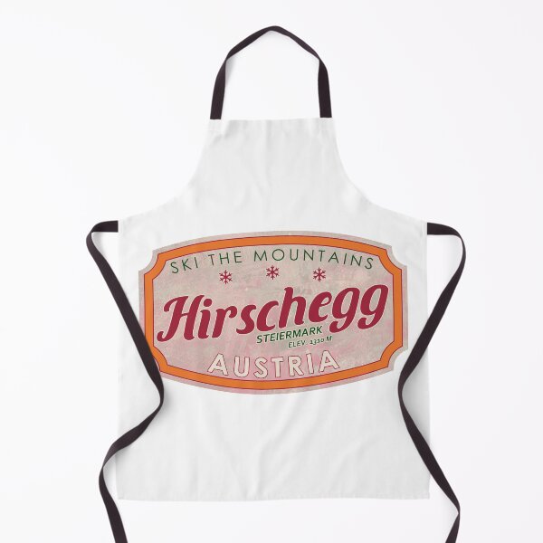 Item preview, Hirschegg, Austria, Steiermark, Ski, textured skiing badge designed and sold by Wanderful-roads.