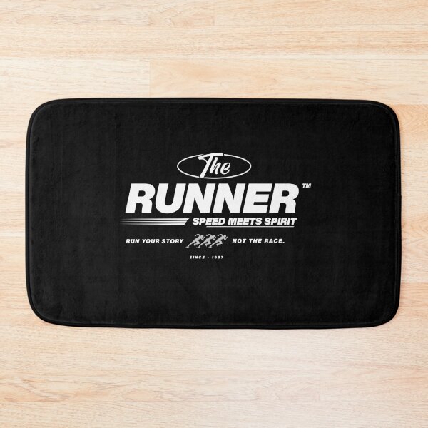 Item preview, The Runner - Speed Meets Spirit Athletic Typography designed and sold by MotionBanana Art.