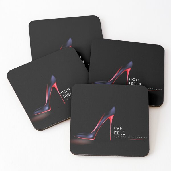 Item preview, Higher Standards - Neon Stiletto Luxury Aesthetic designed and sold by By Dana Studio.