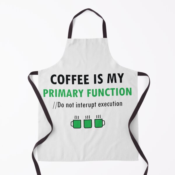 Item preview, Coffee Is My Primary Function Coding Humor designed and sold by Coowo22.