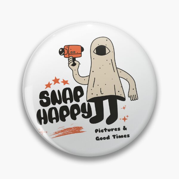 Item preview, Snap Happy! Quirky Lowbrow Art Camera Character designed and sold by MotionBanana Art.