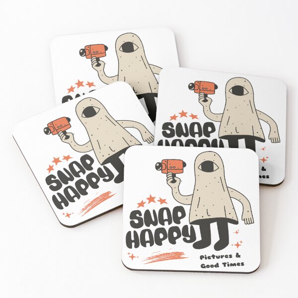 Item preview, Snap Happy! Quirky Lowbrow Art Camera Character designed and sold by MotionBanana Art.
