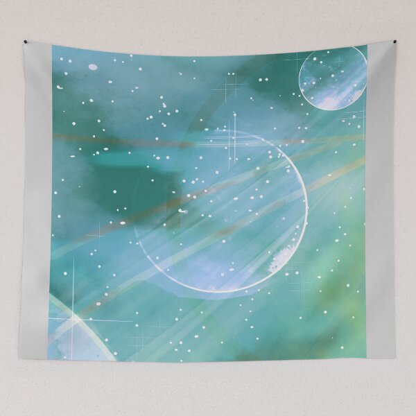 Item preview, "Ice Blue (Frozen Worlds)" designed and sold by Spaceart9.