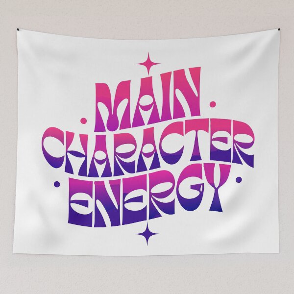 Item preview, Main Character Energy designed and sold by LordOfWear.