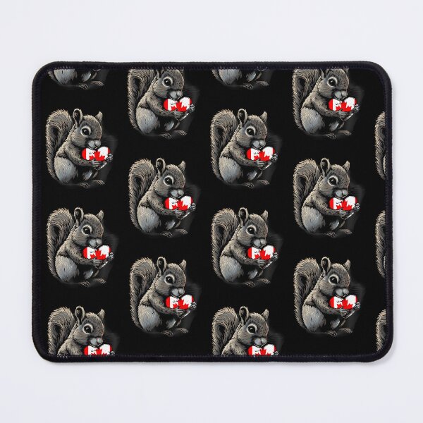 Item preview, Canadian Flag Squirrel Heart Canadian Canada designed and sold by Cheesymatiion.