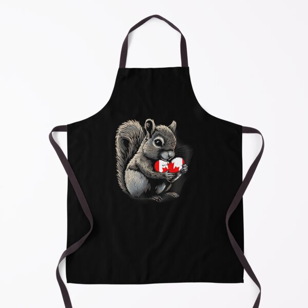 Item preview, Canadian Flag Squirrel Heart Canadian Canada designed and sold by Cheesymatiion.