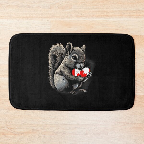 Item preview, Canadian Flag Squirrel Heart Canadian Canada designed and sold by Cheesymatiion.