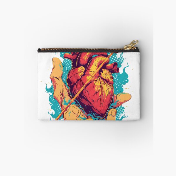 Item preview, Pierced Heart – Anatomical Love Arrow Dark Pop Art designed and sold by YSiGn_.