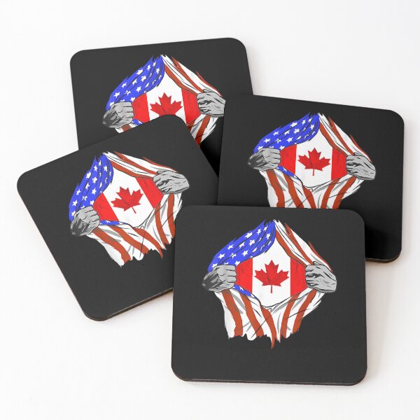 Item preview, America USA Canadian Flag Chest Canadian Roots Canada designed and sold by Cheesymatiion.