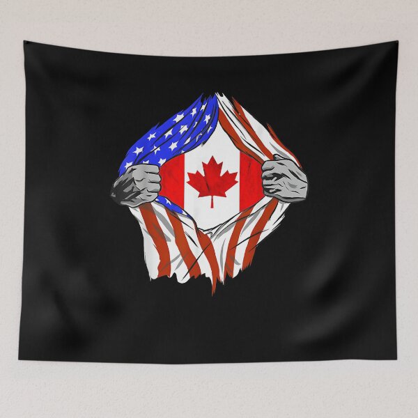 Item preview, America USA Canadian Flag Chest Canadian Roots Canada designed and sold by Cheesymatiion.