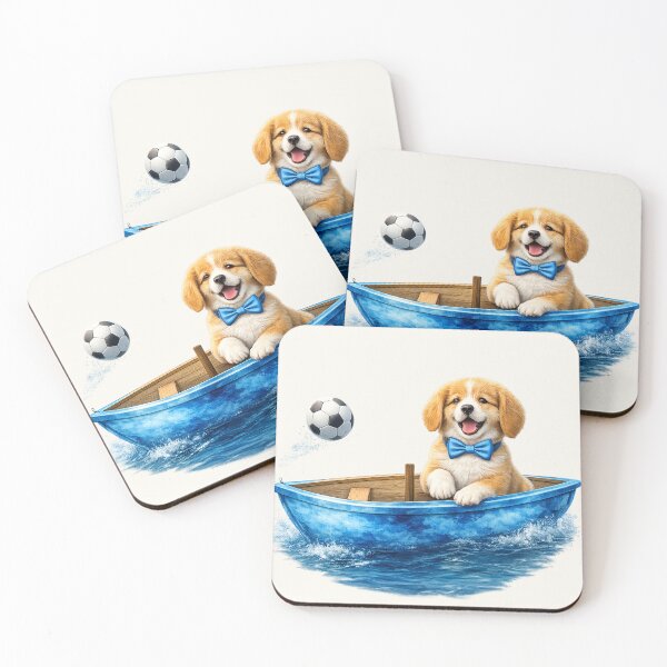 Item preview, Ocean Game Night Pup designed and sold by annenambiro.