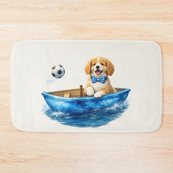 Item preview, Ocean Game Night Pup designed and sold by annenambiro.