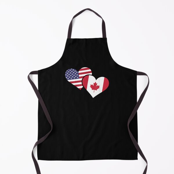 Item preview, Patriotic American Canadian Flag Heart US Flag Canada Women Kids Men designed and sold by Cheesymatiion.