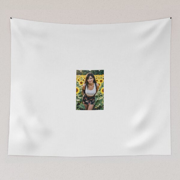 Item preview, Tifa Lockheart floral designs in garden designed and sold by CathryneDelamort.