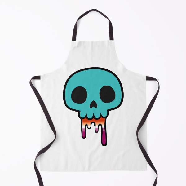 Item preview, Dripping Skull – Lesbian Pride Cute Dark Aesthetic Skull Design designed and sold by Cannaxes Studio.