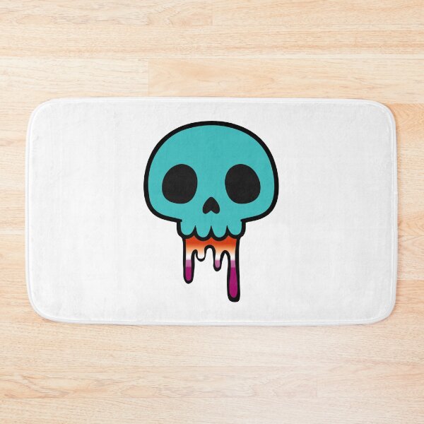 Item preview, Dripping Skull – Lesbian Pride Cute Dark Aesthetic Skull Design designed and sold by Cannaxes Studio.