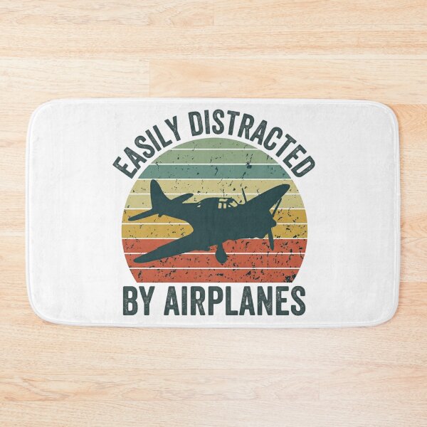 Item preview, Easily Distracted By Airplanes designed and sold by Shopeon Designs.