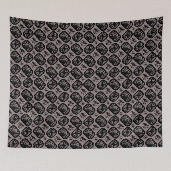 Item preview, Antique Furniture Decorations Scatter Tan & Black designed and sold by Digitalmyth's Designs.
