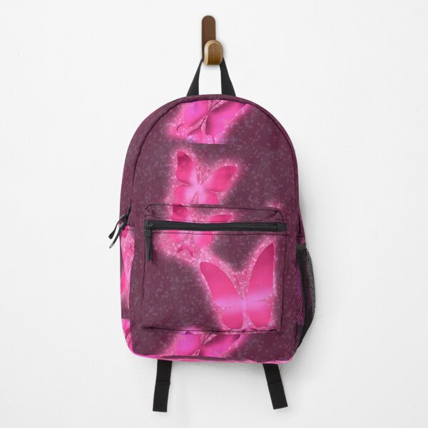 Item preview, Magical Pink Butterflies – Dreamy Glow Aesthetic Art designed and sold by kerissfantasyart .