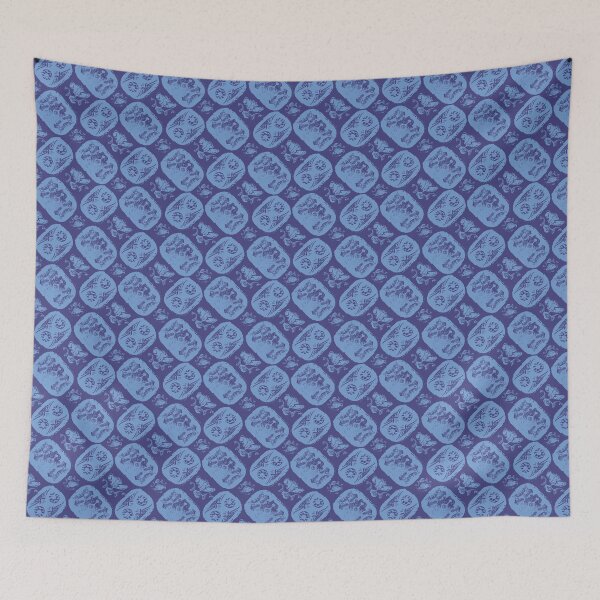 Item preview, Antique Furniture Decorations Scatter Blue designed and sold by Digitalmyth's Designs.
