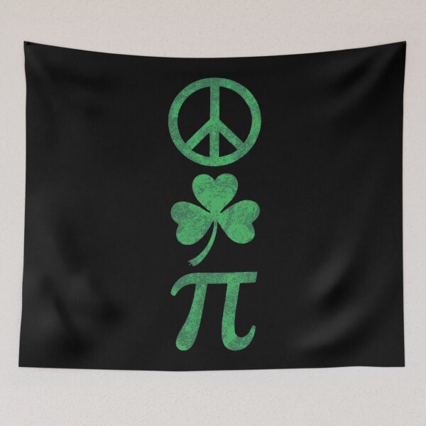 Item preview, Peace Love Pi Vertical designed and sold by SignumShop.