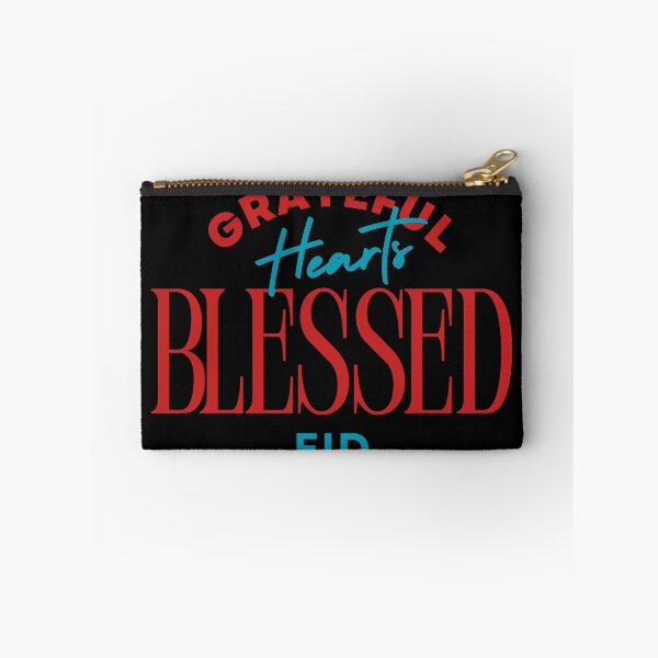 Item preview, Grateful Hearts Blessed Eid - Modern Festive Typography designed and sold by PACS0011.
