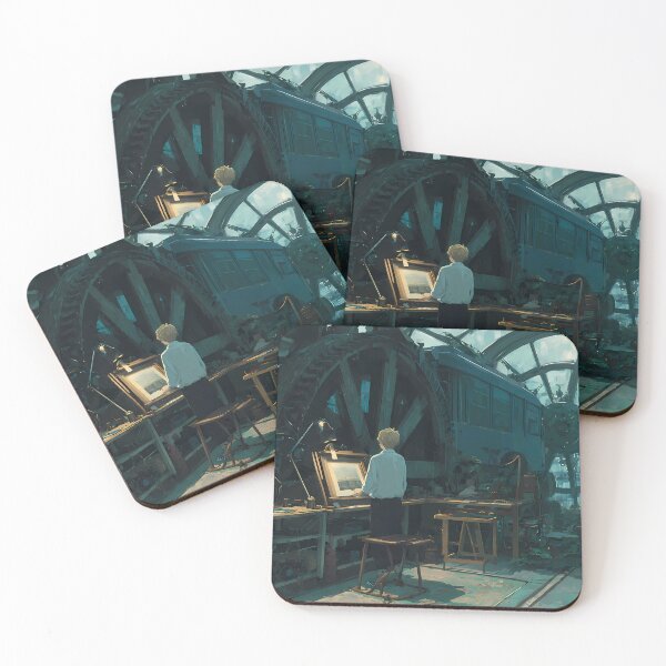 Item preview, Laboratory Surreal Imagery Blending Nature Mythology Human Emotion designed and sold by ART ATTACK ZONE.