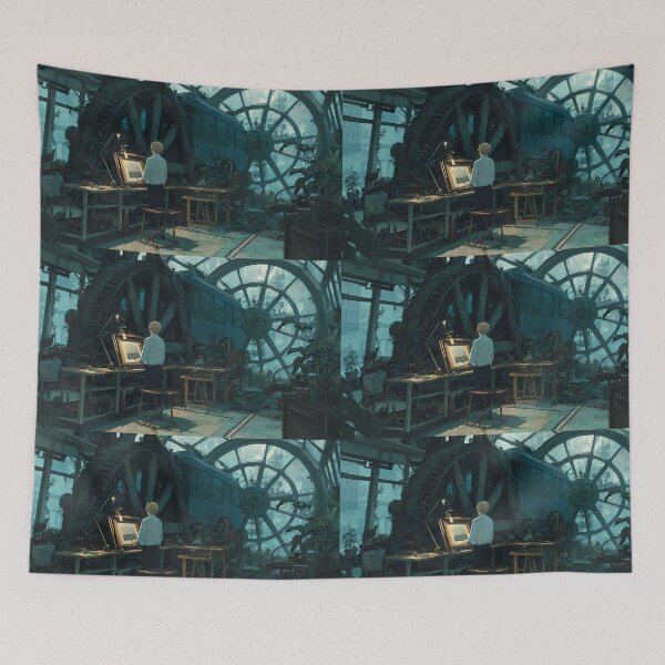 Item preview, Laboratory Surreal Imagery Blending Nature Mythology Human Emotion designed and sold by ART ATTACK ZONE.