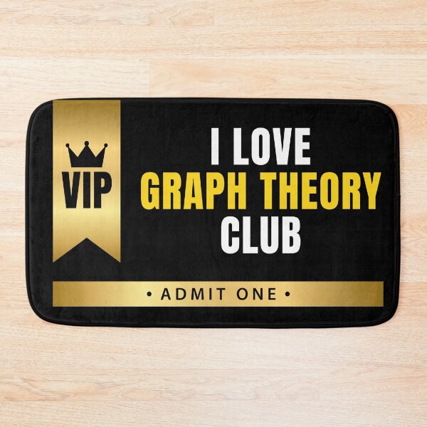 Item preview, I Love Graph Theory Club designed and sold by MaryAller.