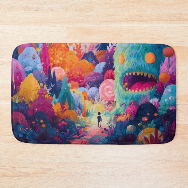 Item preview, Pop Monsters Imagery Blending Nature Mythology Human Emotion designed and sold by ART ATTACK ZONE.