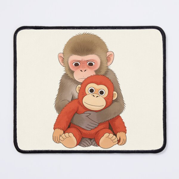 Item preview, PUNCH Monkey Primate Guardian Hug Art designed and sold by zzz888.