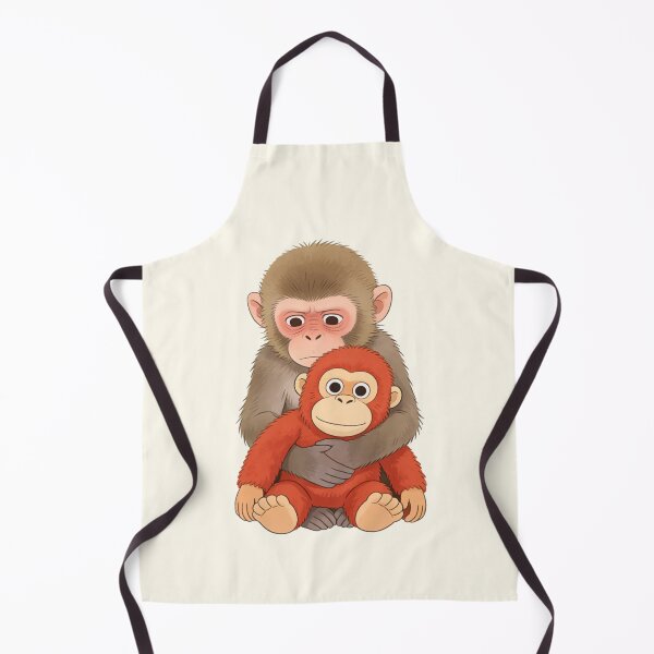 Item preview, PUNCH Monkey Primate Guardian Hug Art designed and sold by zzz888.