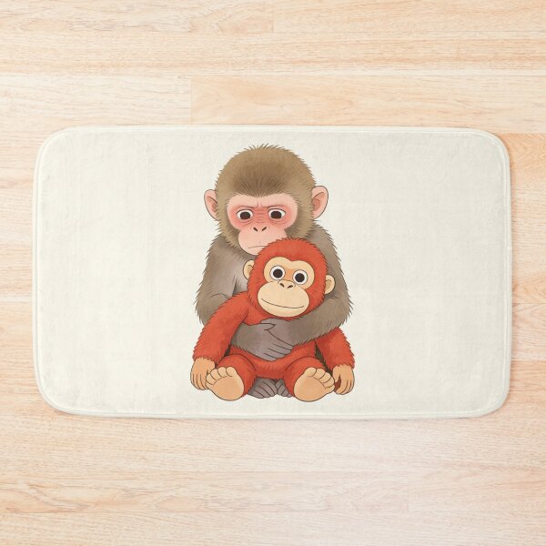 Item preview, PUNCH Monkey Primate Guardian Hug Art designed and sold by zzz888.