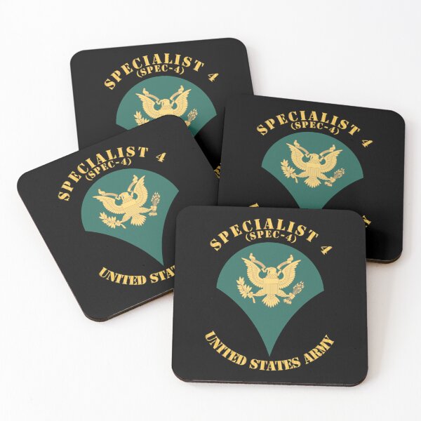 Item preview, Army - Enlisted - SPEC 4 - Specialist 4  - Std - X 300 designed and sold by Military Insignia Products.