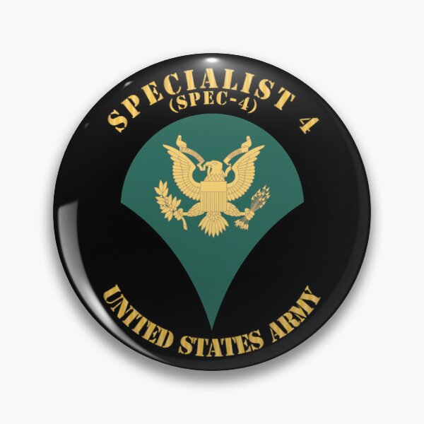 Item preview, Army - Enlisted - SPEC 4 - Specialist 4  - Std - X 300 designed and sold by Military Insignia Products.
